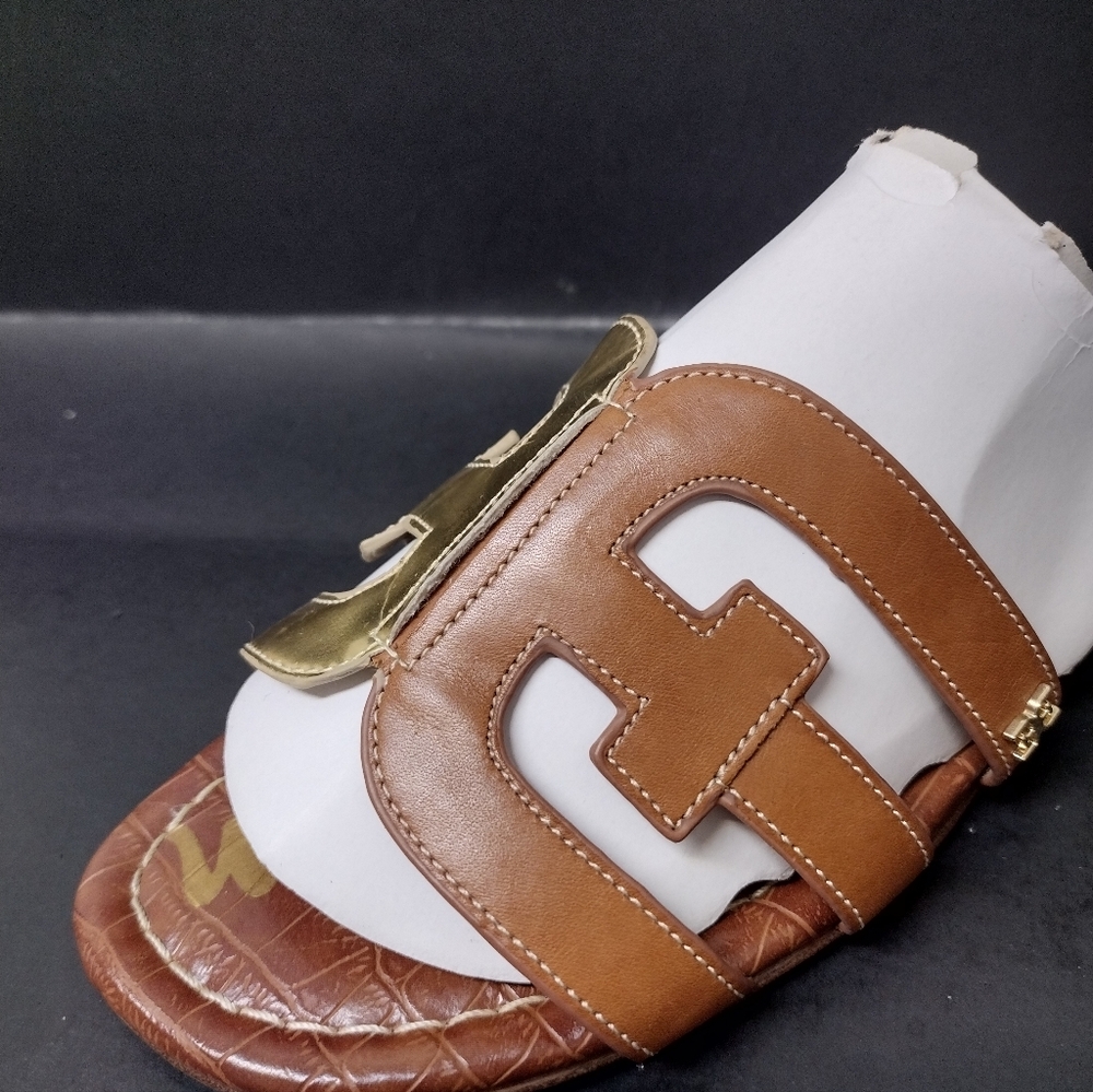 - SAM EDELMAN - WOMEN'S LEATHER SANDALS  SIZE :7.5 - Picture 8 of 10